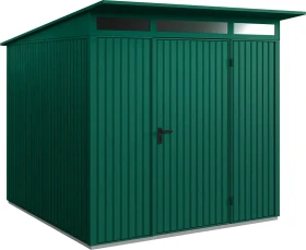 EcoStar Trend Premiumline Typ 2 Gerätehaus moosgrün
