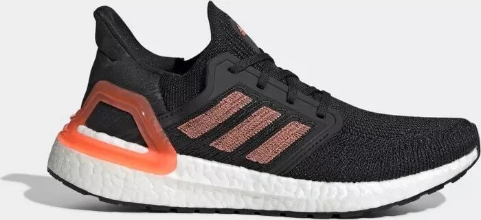 adidas Ultraboost 20 core black/signal coral/cloud white (Damen)