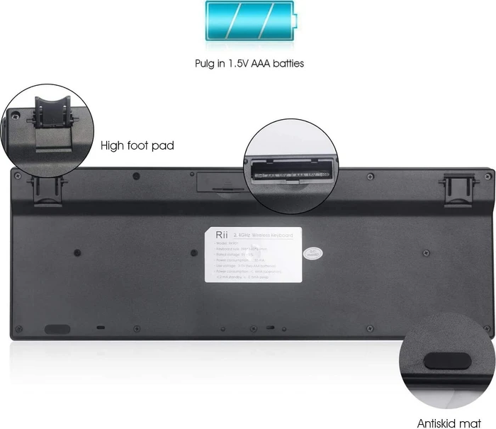 Riitek Rii RK901, USB, DE