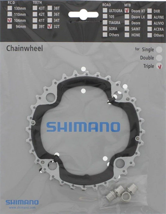 Shimano Deore XT FC-M780 32 Zähne Kettenblatt