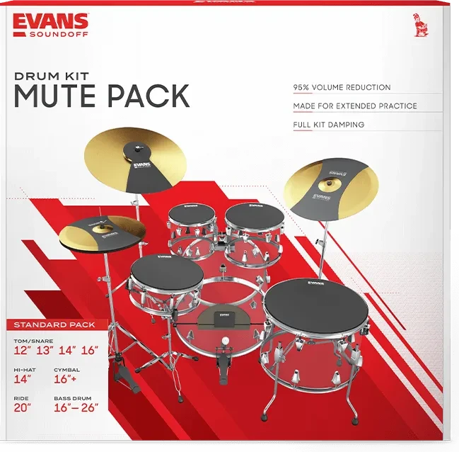 Evans SoundOff Standard Box Set (12", 13", 16", 14")