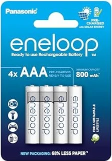 Panasonic eneloop (Gen 5) Micro AAA NiMH 800mAh, 4er-Pack