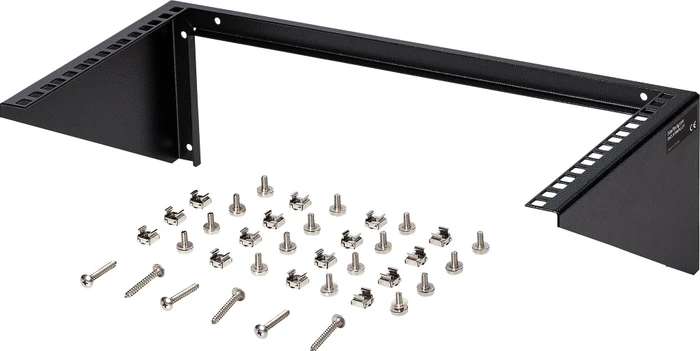 StarTech RK519WALLV, Wandmontage Rack für vertikale Montage, schwarz, 5HE