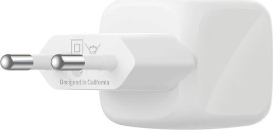 Belkin BoostCharge USB-C-Ladegerät + USB-C/USB-C-Kabel (30W) grau