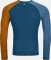 Ortovox 120 Comp Light Funktionsshirt langarm petrol blue (Herren) Vorschaubild