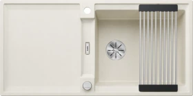 Blanco Adira XL 6 S InFino Becken reversibel mit Ablauffernbedienung softweiß