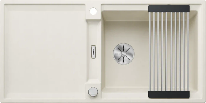 Blanco Adira XL 6 S InFino Becken reversibel mit Ablauffernbedienung softweiß