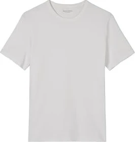 Marc O'Polo Regular aus hochwertiger Bio-Baumwolle T-Shirt kurzarm weiß (Herren)
