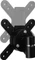 ARCTIC Z3 Pro Monitor Arm schwarz Vorschaubild
