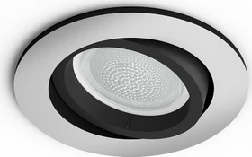 Philips Hue White and Color Ambiance Centura Einbauleuchte rund schwarz