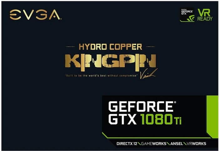 EVGA GeForce GTX 1080 Ti KINGPIN Hydro Copper Gaming, 11GB GDDR5X, DVI, HDMI, 3x mDP
