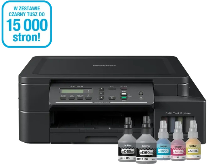 Brother DCP-T520W, PL, Tinte, mehrfarbig