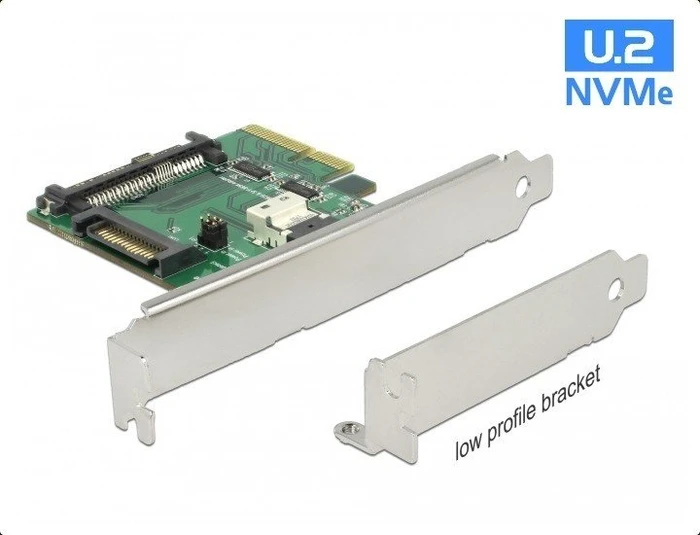 DeLOCK PCIe -> U.2 2.5", PCIe -> Slim SAS SFF-8654