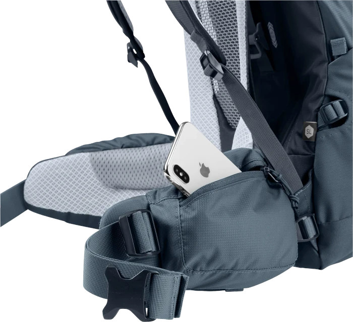 Deuter Futura Air Trek 45+10 SL black/graphite (Damen)