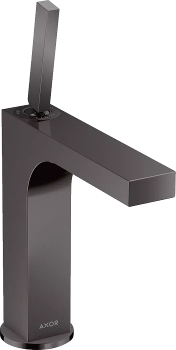 Hansgrohe Axor Citterio 160 Waschbeckenarmatur mit Ablauffernbedienung polished black chrome