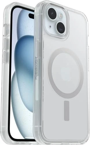 Otterbox Symmetry Clear mit MagSafe für Apple iPhone 15 transparent