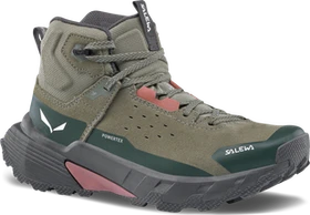 Salewa Pedroc 2 Leather Mid Powertex faded green/dark olive (Damen)