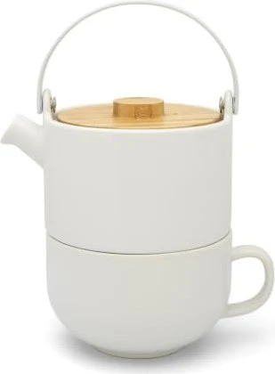Bredemeijer Tea for one Umea Teekanne 500ml weiß