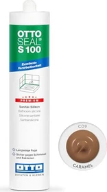 Otto-Chemie Ottoseal S 100 C09 Sanitär-Silikonkleber caramel, 300ml