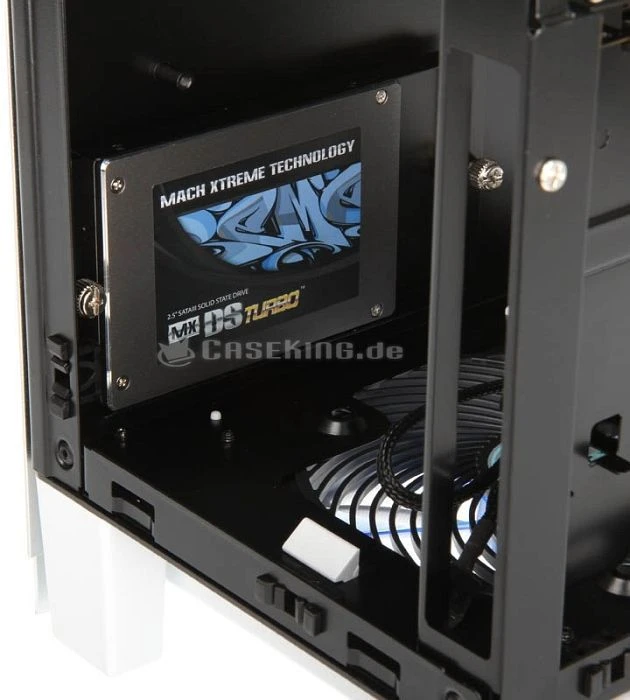 SilverStone Fortress FT03-Mini silber, Mini-ITX