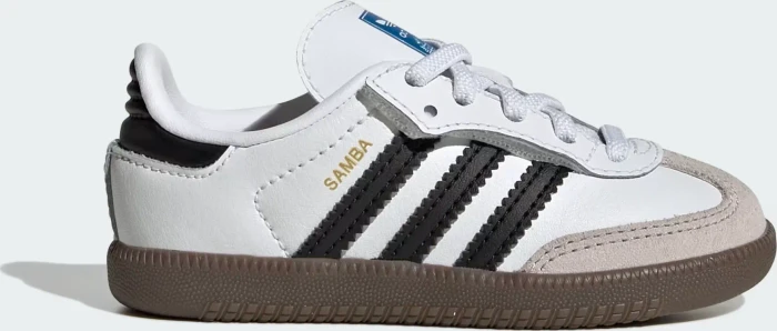 adidas Samba OG Comfort Closure Elastic Lace cloud white/core black/gum (Junior)