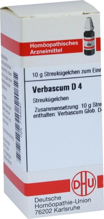 DHU Verbascum D4 Globuli, 10g
