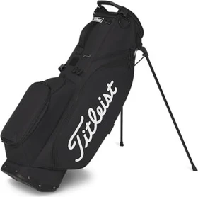 Titleist Players S4 Standbag Golftasche schwarz/weiß