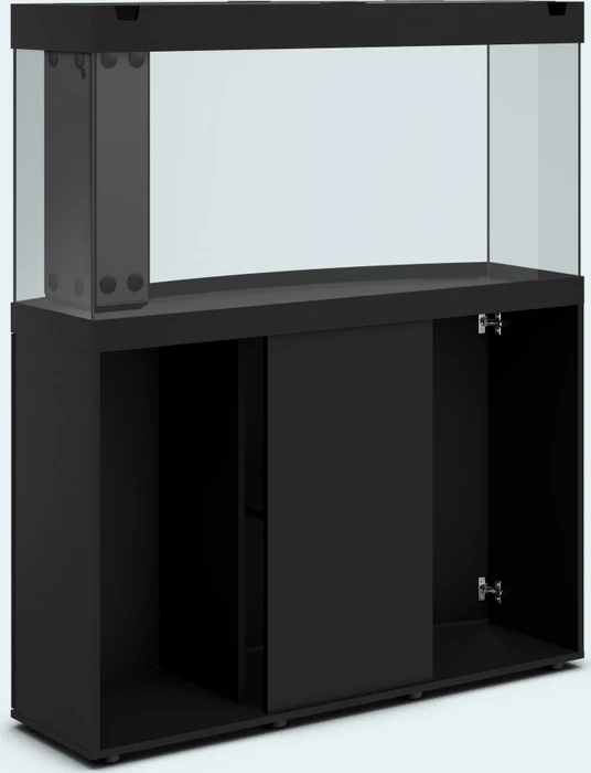 Juwel Vision 260 LED Aquarium-Set mit Unterschrank, schwarz/schwarz, 260l