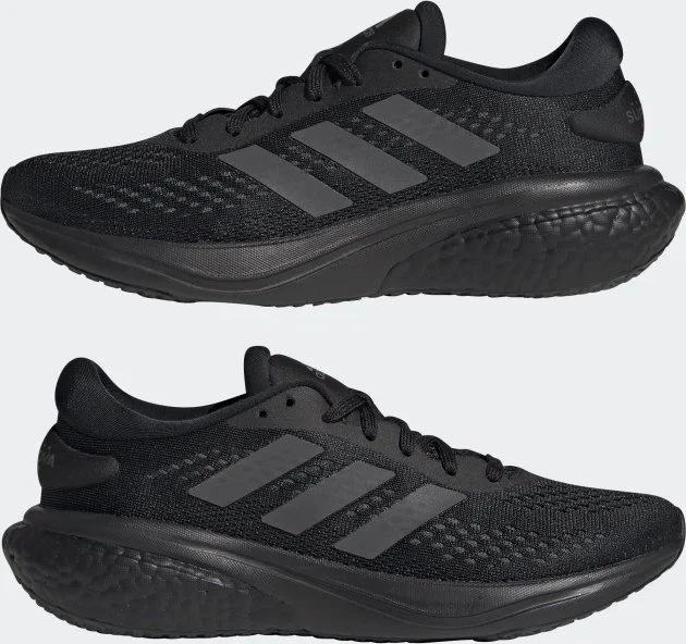 adidas Supernova 2 core black/grey six (Damen)