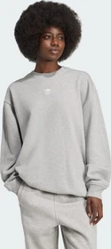 adidas Essentials Oversized French Terry Sweatshirt medium grey heather (Damen)