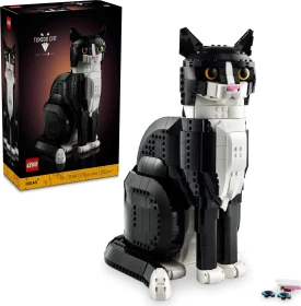 LEGO Ideas - Schwarz-weiße Katze