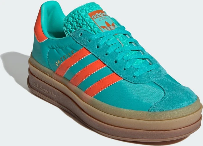 adidas Gazelle Bold mint rush/impact orange (Damen)