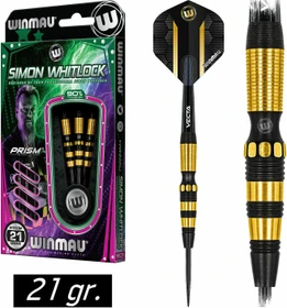 Winmau Simon Whitlock Onyx AU Steel Dart Dartpfeil 21g