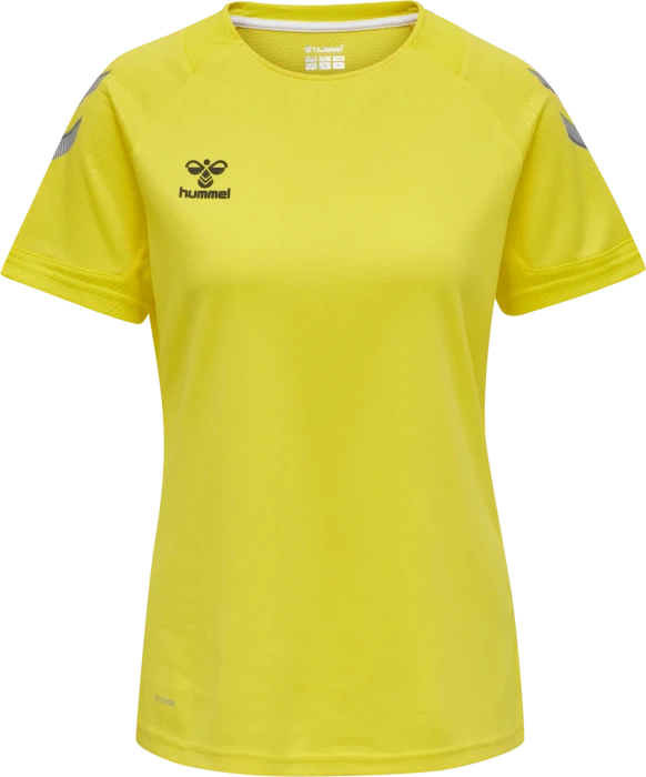 hummel Lead Poly Trikot kurzarm blazing yellow (Damen)