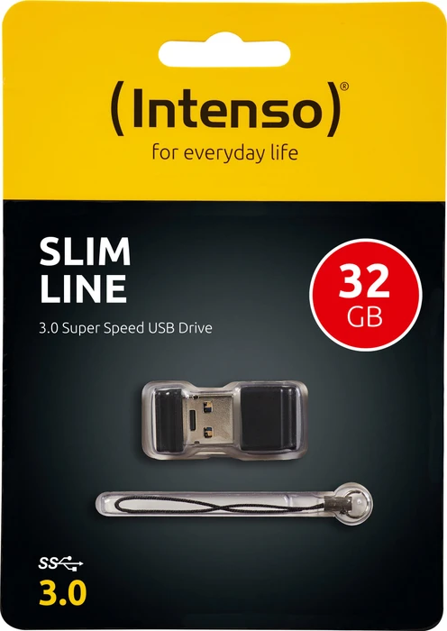 Intenso Slim Line 32GB, USB-A, USB 3.2 Gen 1×1
