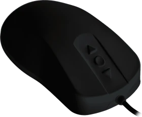 Contour Design Active Key AK-PMH12 MedicalMouse mit 3 Tasten Scroll Emulation, schwarz, USB (AK-PMH12OB-US-B)