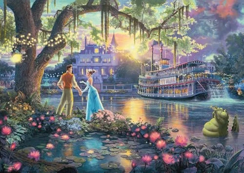Schmidt Spiele Thomas Kinkade Disney Dreams Collection - Die Prinzessin und der Frosch