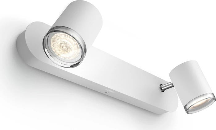 Philips Hue White Ambiance Adore Spot 2-flammig weiß