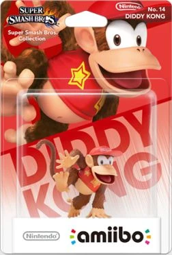 Nintendo amiibo Figur Super Smash Bros. Collection Diddy Kong (Switch/WiiU/3DS)