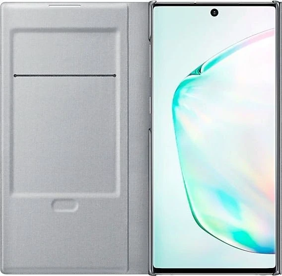 Samsung LED View Cover für Galaxy Note 10 silber