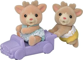 Epoch Sylvanian Families - Zwillinge - Rentier Zwillinge
