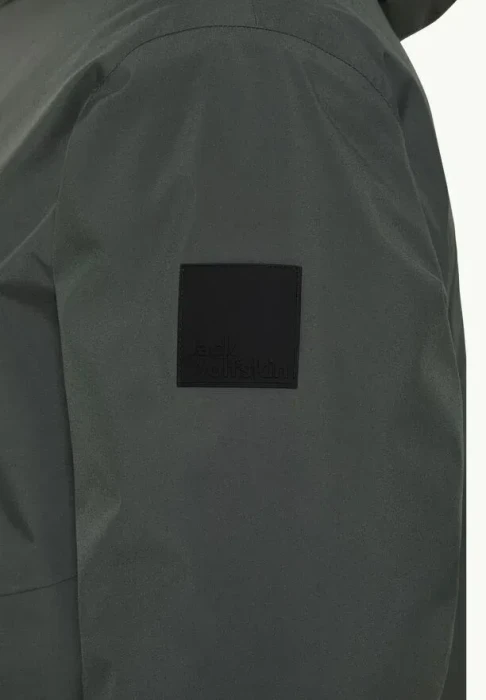 Jack Wolfskin Brandenburger Funktionsmantel slate green (Herren)