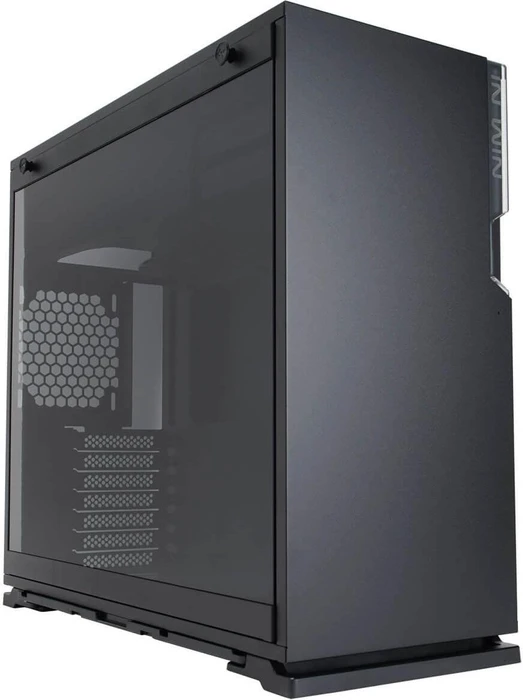 In Win 101, schwarz, Glasfenster