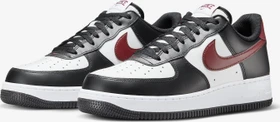 Nike Air Force 1 '07 black/summit white/white/dark team red (Herren)