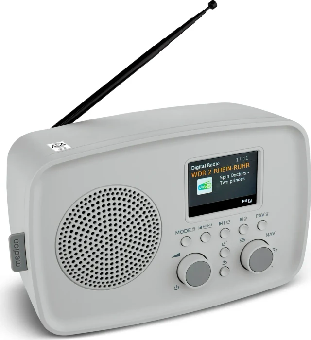 Medion Life DAB+ Radio DRE-1 grau