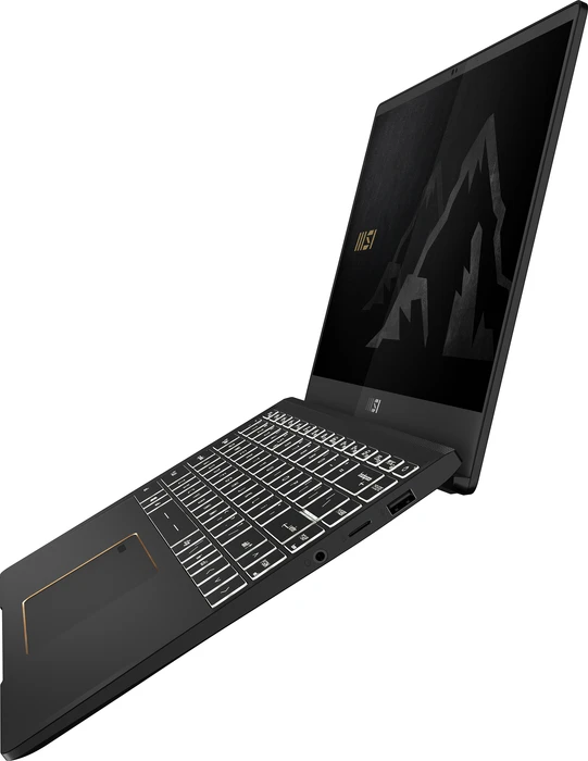 MSI Summit E14 A11SCST-076FR, Ink Black, Core i7-1185G7, 16GB RAM, 1TB SSD, GeForce GTX 1650 Ti Max-Q, FR
