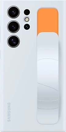 Samsung Silicone Grip Case für Galaxy S24 Ultra light blue