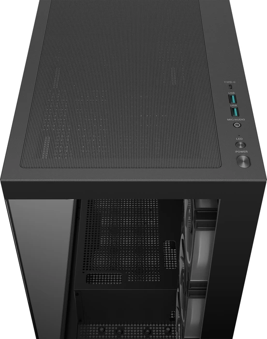 DeepCool CG580 4F V2, schwarz, Glasfenster
