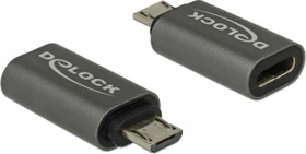 DeLOCK USB Adapter, USB 2.0 Micro-B/USB-C 2.0 (65927)