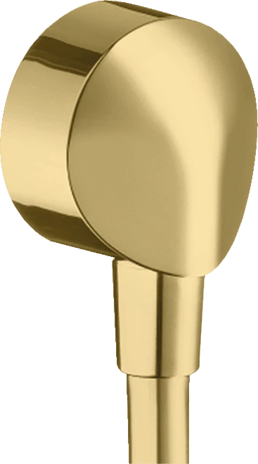 Hansgrohe FixFit E Wandanschluss polished goldoptik